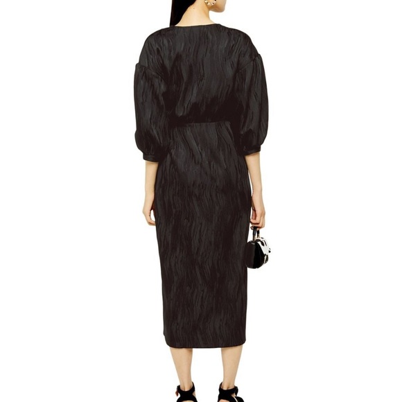 Topshop Wrap Midi Dress - Picture 2 of 4